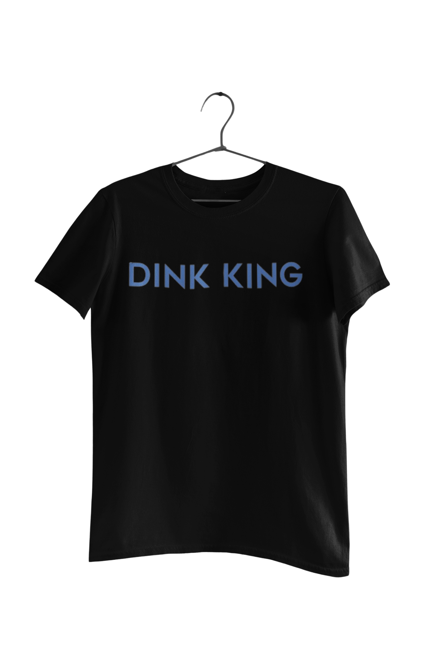 DINK KING – PREMIUM COTTON TEE - BLACK