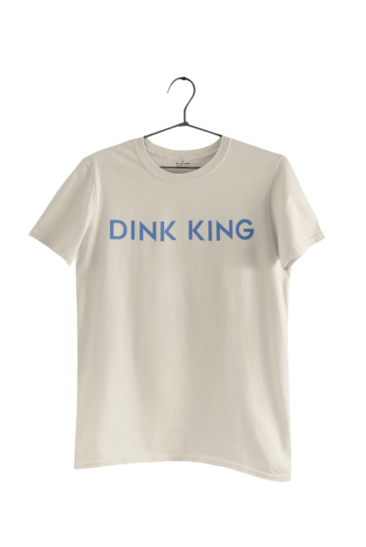 DINK KING – PREMIUM COTTON TEE - BONE