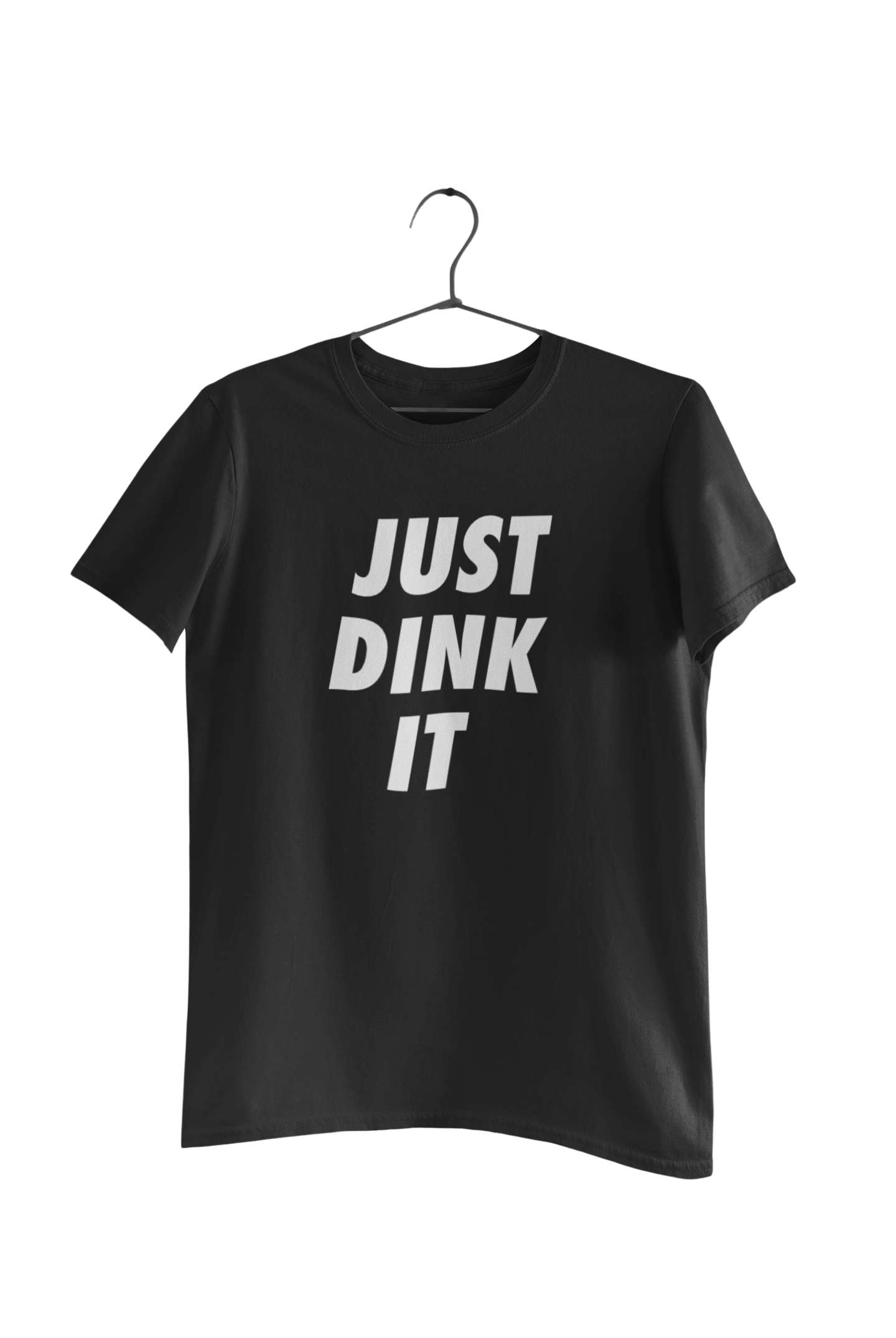 Just Dink It Tee - Sueded Brushed Cotton -  Black