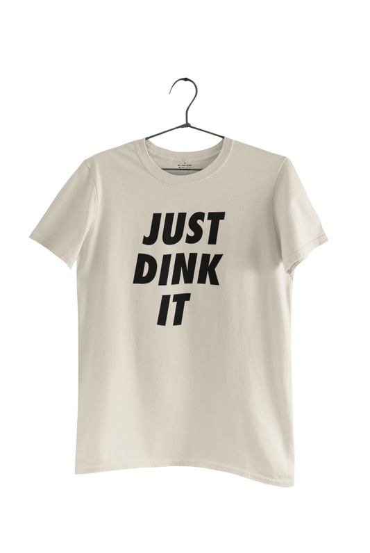 Just Dink It Tee - Sueded Brushed Cotton - Natural